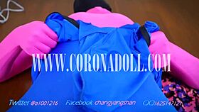 7 layers zentai kigurumi in box bondage, wanna see?