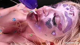 Leya Falcon Dildos Herself