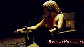 The naive teen got held down roughly while waiting for a taxi.