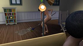 Android Endures Anal And Oral In 3D Cartoon Game With Machines