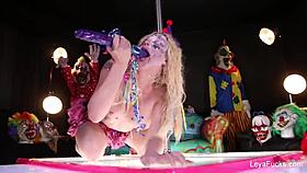 Leya Falcon Dildos Herself