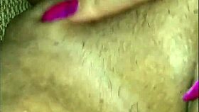 Touching my pussy with toys and dildo