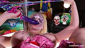 Leya Falcon Dildos Herself