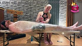 British MILF in Bondage Edging Towards Ruined Orgasm