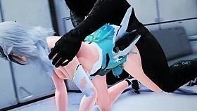 Intense Fingering And Hardcore Fucking In Bedroom And Bath