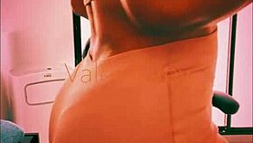 Mature Latina Fingers Shaved Pussy On Webcam