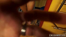 I stroke my creepy step uncle to ease daddy's tension.