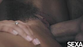 See this cute girl climax in hot 69 with hung lover