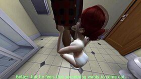 i got a blowjob from my hot milf neighbor but messed up the handjob