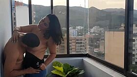 Colombian girl sells her house and gets fucked hard.