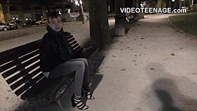 Skinny Teen 18+ Does Porn Casting