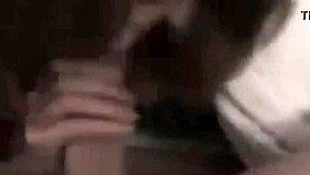 chubby wife gets facial from teen girl in cumshot scene