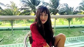 sexy brunette beauty shares makeup tips for a flawless face