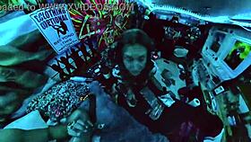 Blonde camper strips naked for big cock fun in alaska wilderness