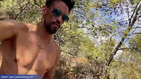 Woman Walks Naked And Masturbates On Road.