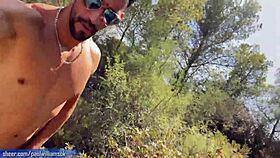 Woman Walks Naked And Masturbates On Road.