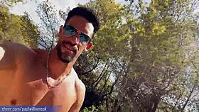 Woman Walks Naked And Masturbates On Road.