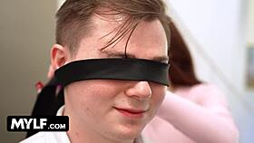 ava, nervous about sex with bf, stepmom watches and helps out