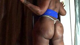 Deziree Monroe performs strip tease