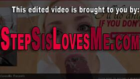 Yo, teen stepsis gets her pussy licked real good!