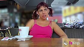 Nora Martin Gets Naked In Seville Streets! Rough Sex And Cumshot!