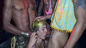 Is This Wet Anal Orgy In Rio Carnival Too Provocative?