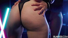 violet says, 'lick my hairy pussy!'