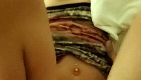 Latina Teen Climaxes From Clit Play