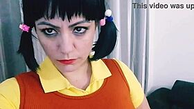 i play with the brazilian latina pornstar's big tits and tattooed ass as a prostitute