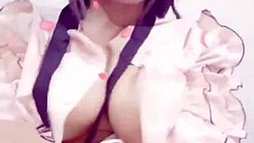 ebony woman with big tits and ass in part two