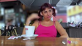 Nora Martin Gets Naked In Seville Streets! Rough Sex And Cumshot!