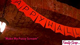 Chloe Temple Engages In Halloween Orgy With Licking, Doggystyle, And Cumshots