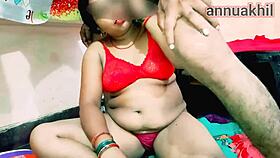 Desi priya bhabhi's ass fucked hard in doggy style.