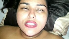 Indian BBW Mommy Blows Owner