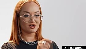 Emma Magnolia intensely fingers her clit to orgasm