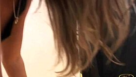 milf bionda with big tits deep blowjob and rides hard cock 😏