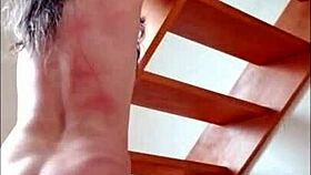 feeling the cane's sting on my punished skin