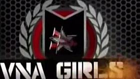 Vicky vette rides her lover's big cock by the pool before the show