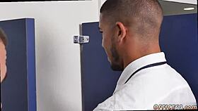 straight guys get their feet served on gay pantsless friday