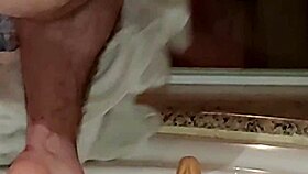 starting a double anal penetration with transsexual fetish