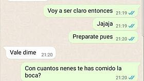 Girlfriend confesses her wild past encounters