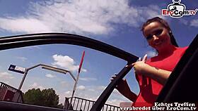 deutsche dicke titten amateur schlampe brunette beim outdoor usertreffen pov