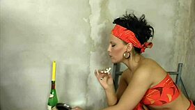 Člověče, ta cikánská pythonka Nataly Lancaster se nechala tvrdě přibít starým Tim Wetmanem!