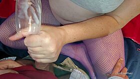 I’m obsessed with close-up cum and kinky piss play fun