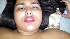 Indian BBW Mommy Blows Owner