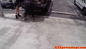 i spotted this curvy babe getting pussyfucked in a hidden threesome