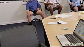 straight guys get their feet served on gay pantsless friday