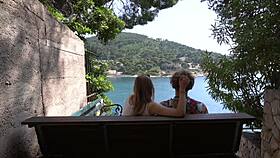 wife porn submitted by wifebucket - my perfect blonde wife in blue lace lingerie riding and sucking my cock until it explodes