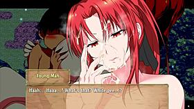 Nuko Majin: Scarlet Demonslayer RPGM 3 - Hero Turns into Nympho in Group Game