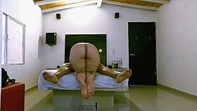 he films a homemade video with a beautiful latina